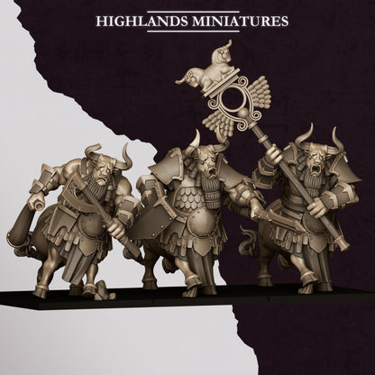 Marduk Minotaurs with two handed weapons