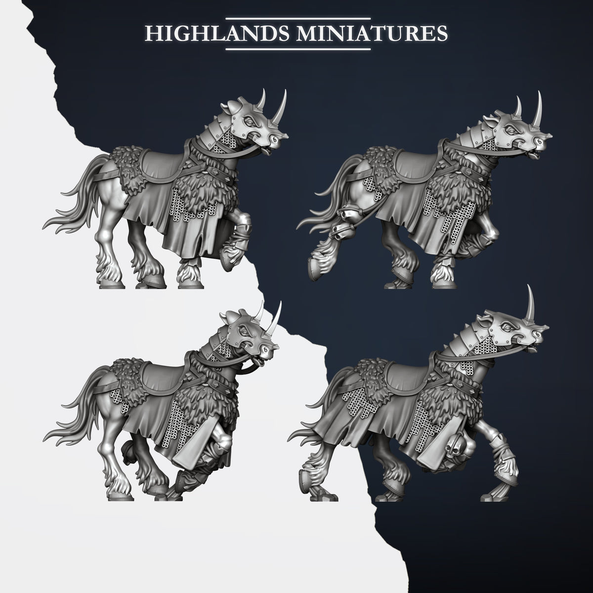 Mounted Norse Huscarls