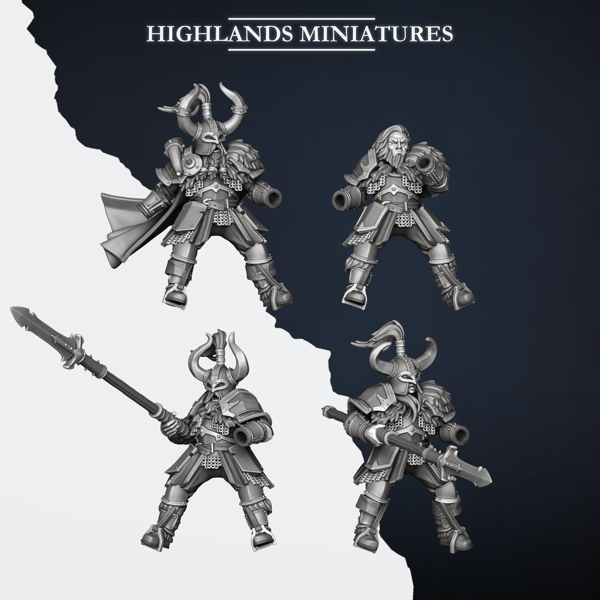 Mounted Norse Huscarls