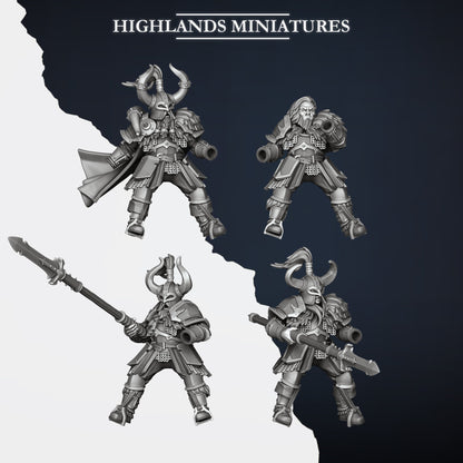 Mounted Norse Huscarls