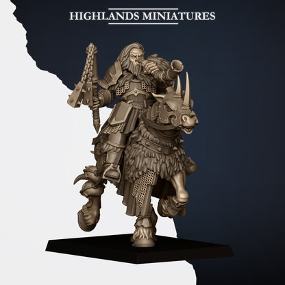 Mounted Norse Huscarls