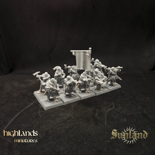 Mergenheim Knights on Foot