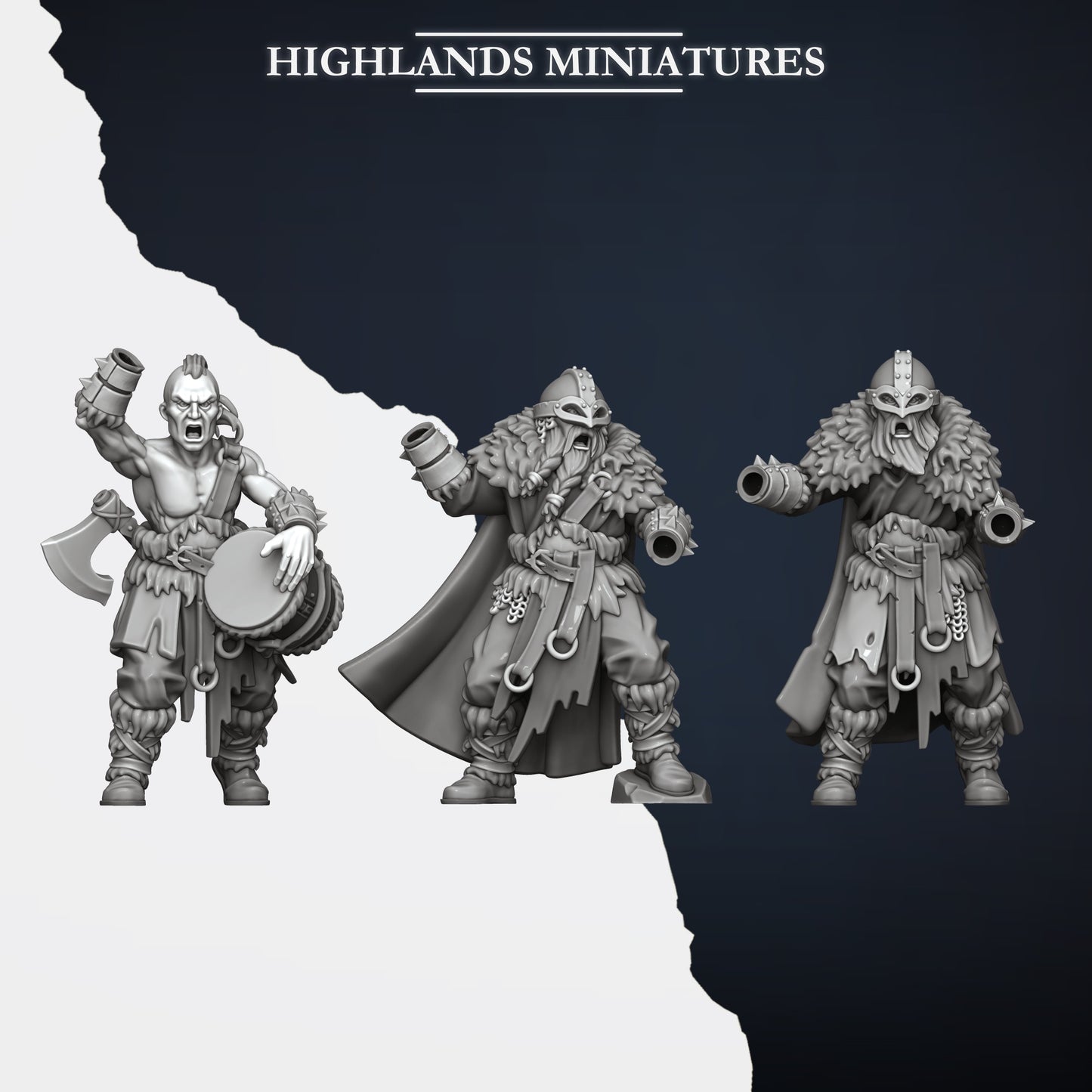 Norse Raiders with Two Handed Weapons
