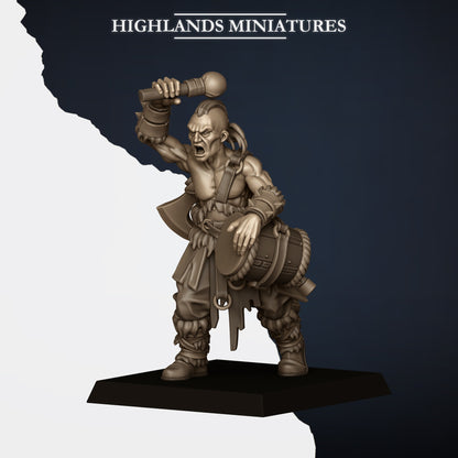 Norse Raiders with Two Handed Weapons