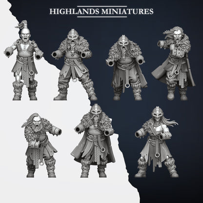 Norse Raiders with Two Handed Weapons