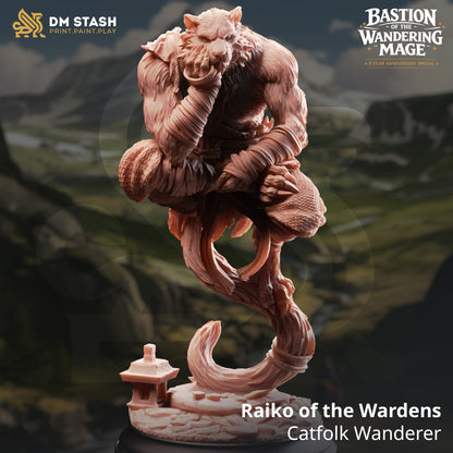 Raiko of the Wardens – Catfolk Wanderer