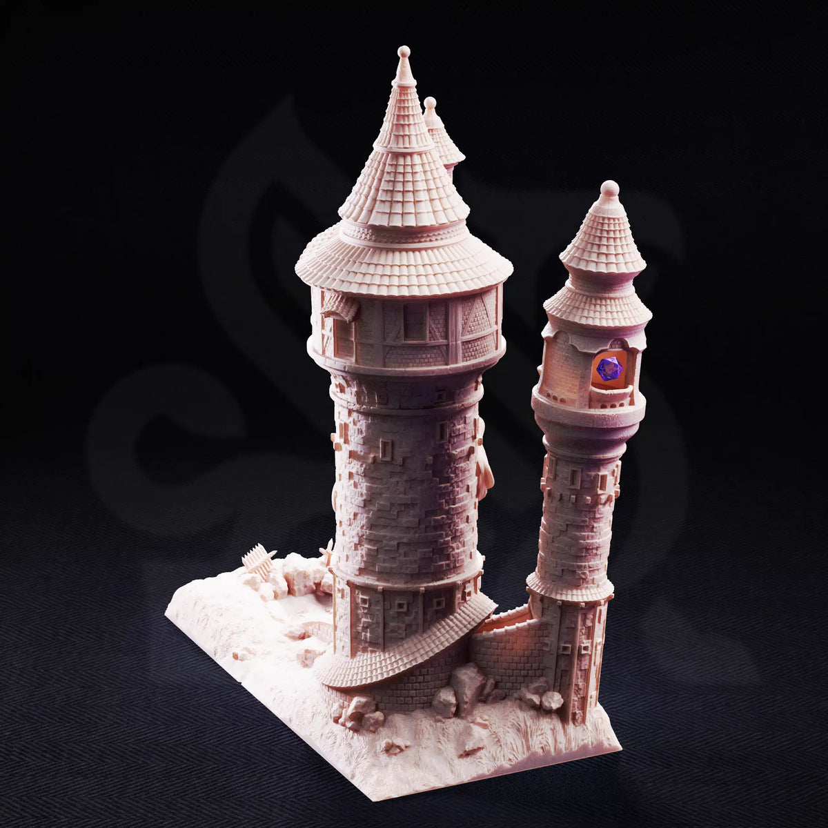 Rapunzel’s Cursed Tower - Playable Dice Tower Set