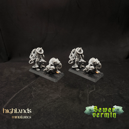 Sewer Vermin Mortars Teams