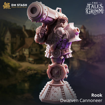 Rook – Dwarven Cannoneer (Bust)