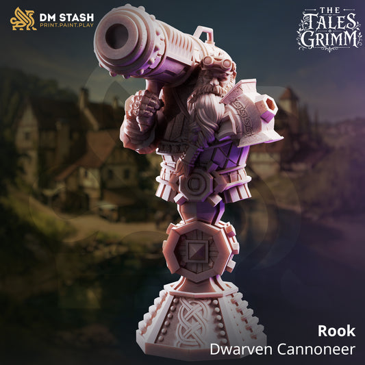 Rook – Dwarven Cannoneer (Bust)