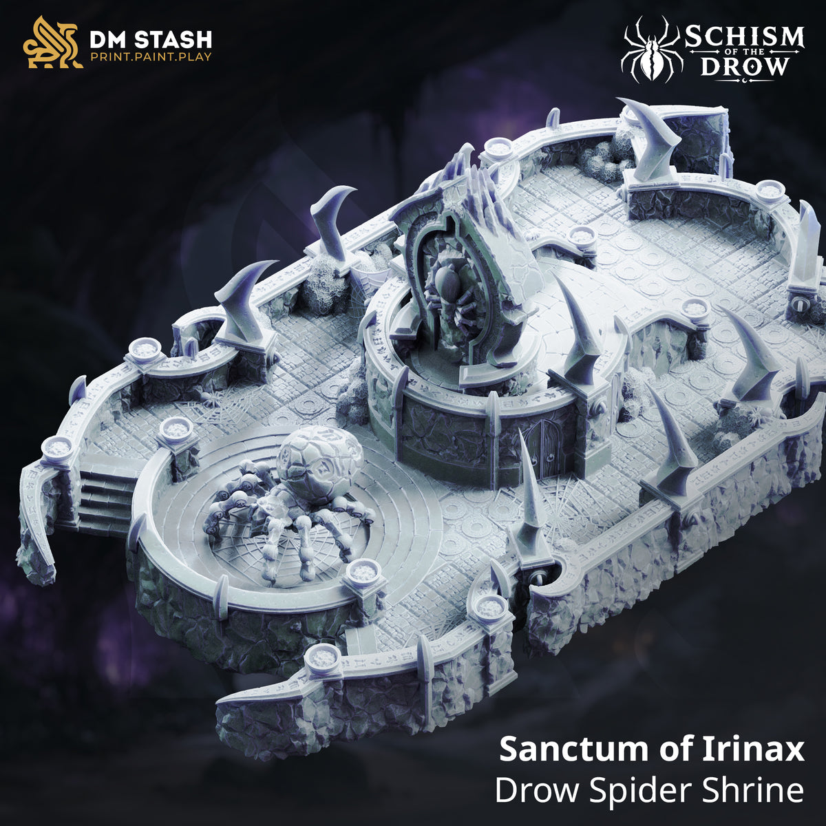 Sanctum of Irinax – Drow Spider Shrine