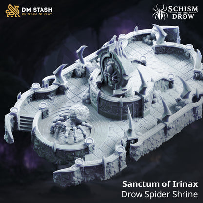 Sanctum of Irinax – Drow Spider Shrine