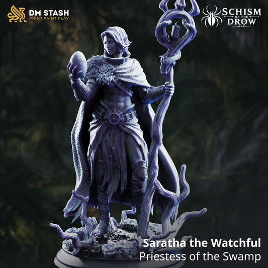 Saratha the Watchful – Priestess of the Swamp