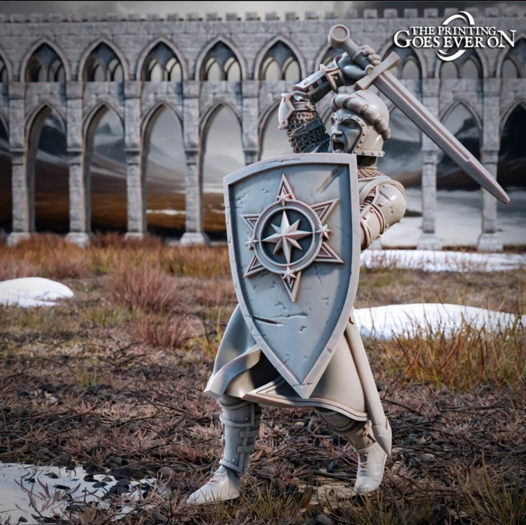 Northern Kingdom Knights on foot