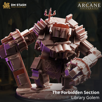 The Forbidden Section – Library Golem