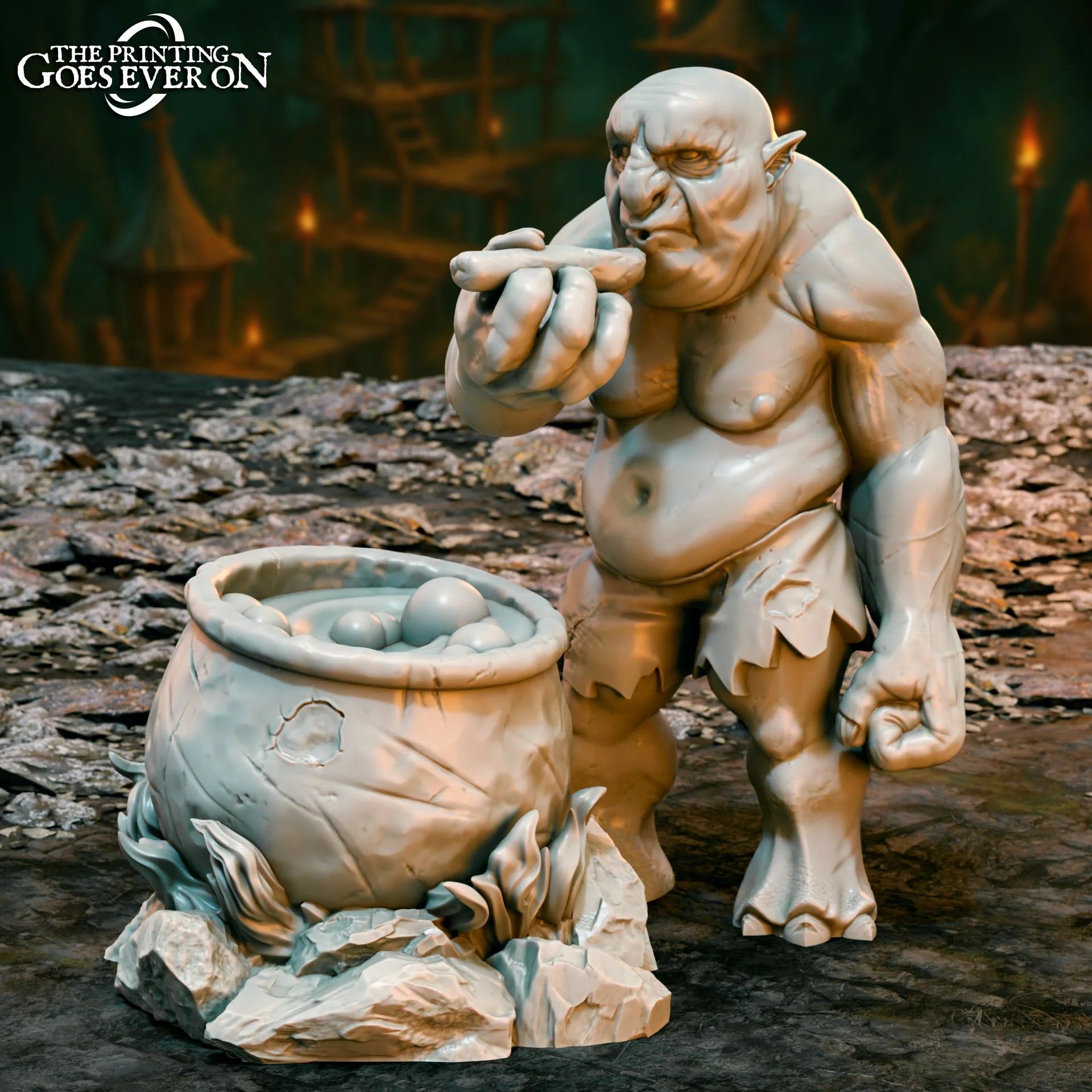 Stone Troll Cooking Trio