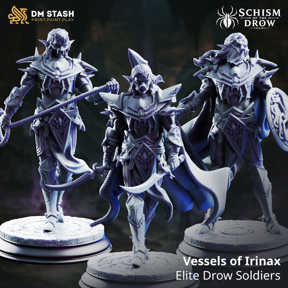 Vessels of Irinax – Elite Drow Soldiers