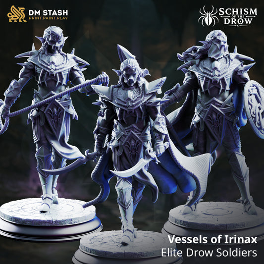 Vessels of Irinax – Elite Drow Soldiers