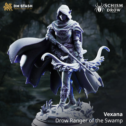 Vexana – Drow Ranger of the Swamp
