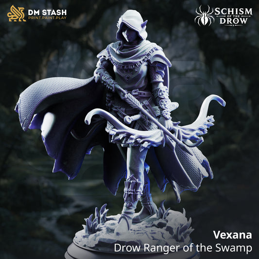 Vexana – Drow Ranger of the Swamp