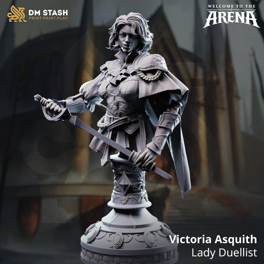 Victoria Asquith – Lady Duellist Bust