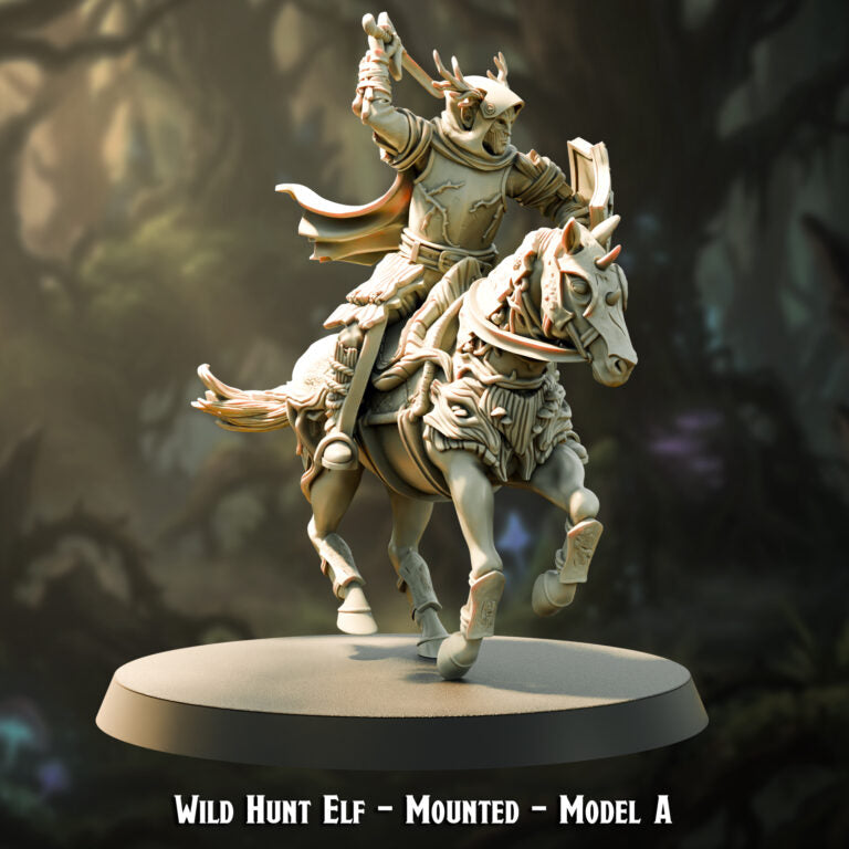 Wild Hunt Knights mounted