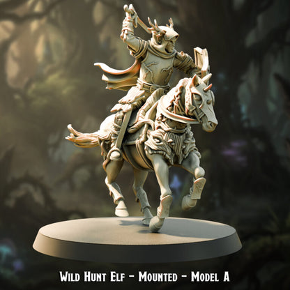 Wild Hunt Knights mounted