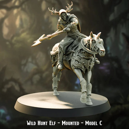 Wild Hunt Knights mounted