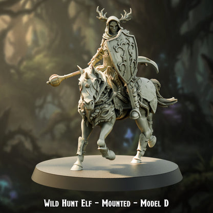 Wild Hunt Knights mounted