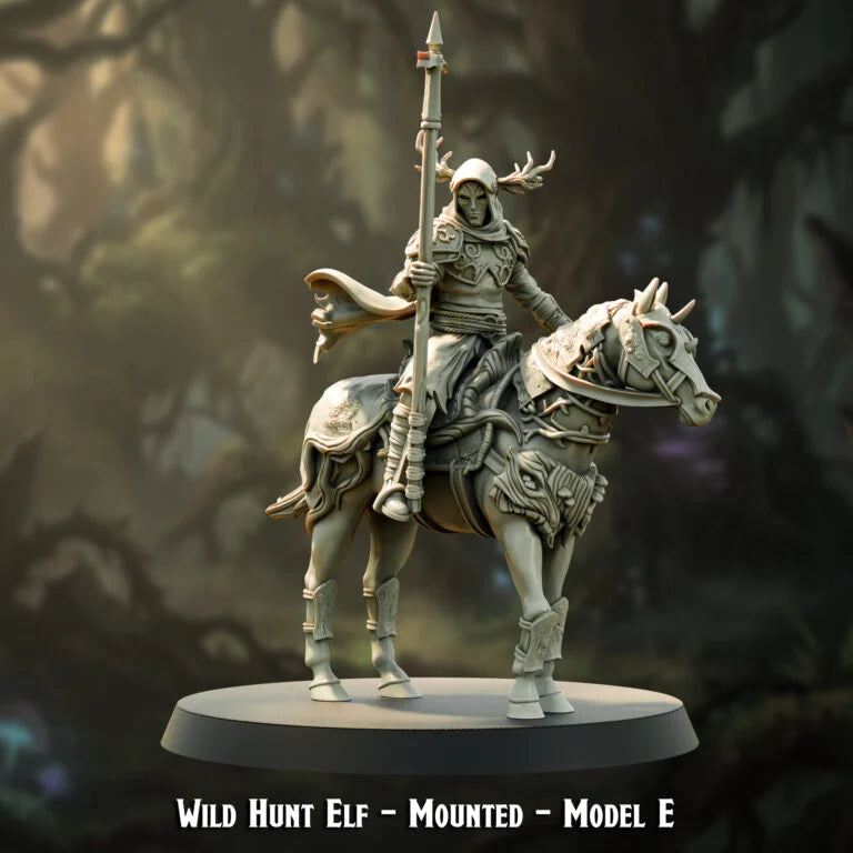 Wild Hunt Knights mounted