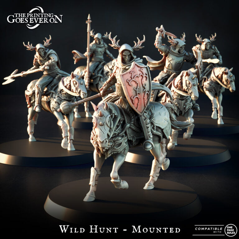 Wild Hunt Knights mounted