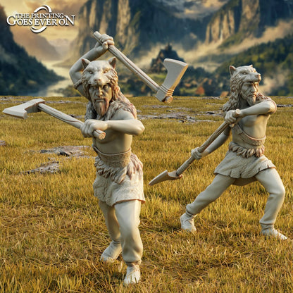 Exploradores escoltas de los señores de los caballos