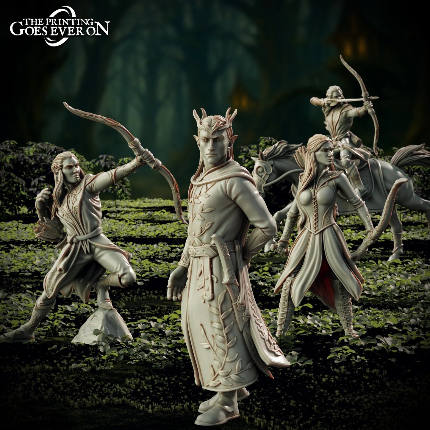 Guerreros elfos de Brightwood