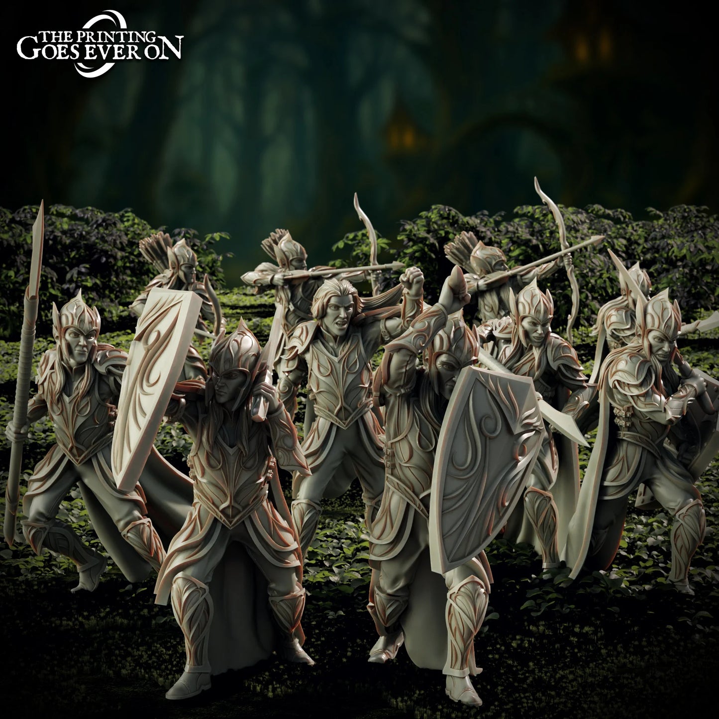 Guerreros elfos de Brightwood