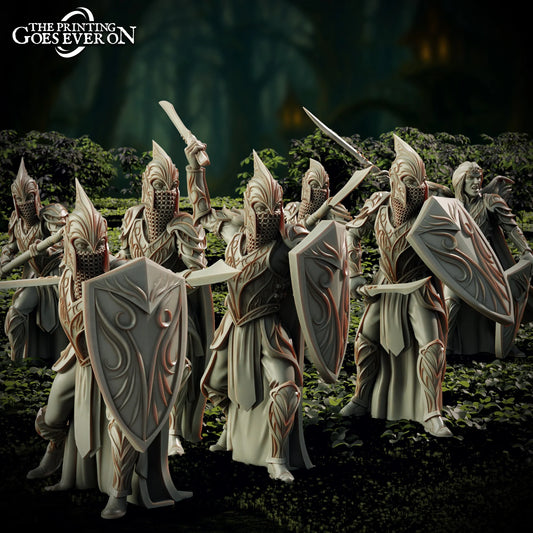 Guerreros elfos de Brightwood