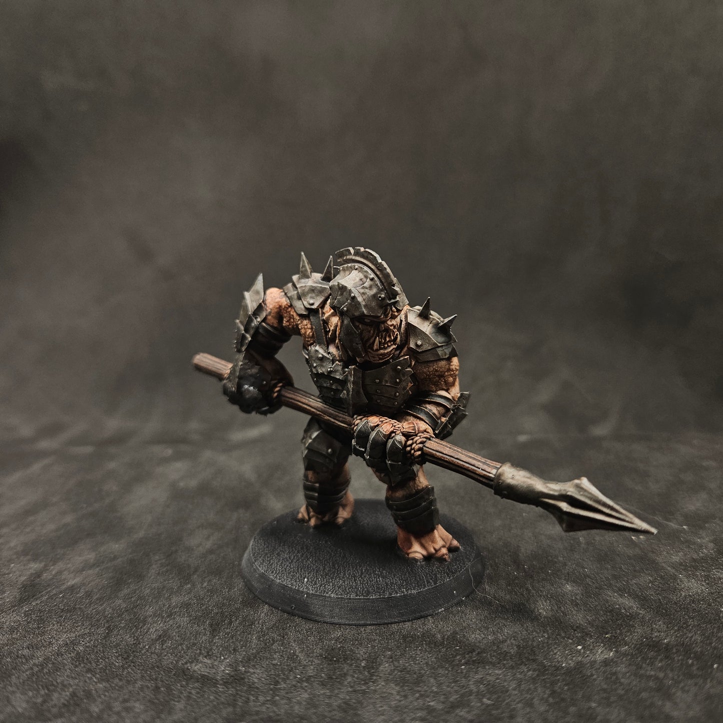 Armoured War Troll with Spear