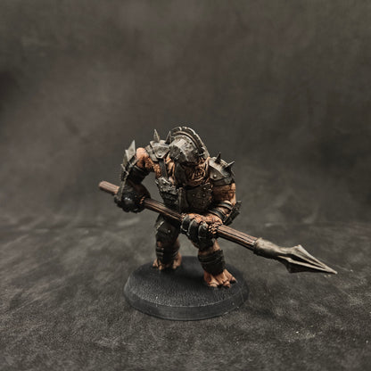 Armoured War Troll with Spear