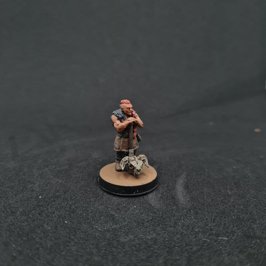 Thurronye Female Dwarf Barbarian