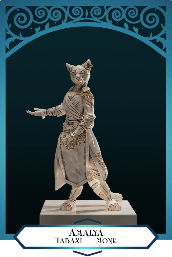 Amalya Female Tabaxi Monk