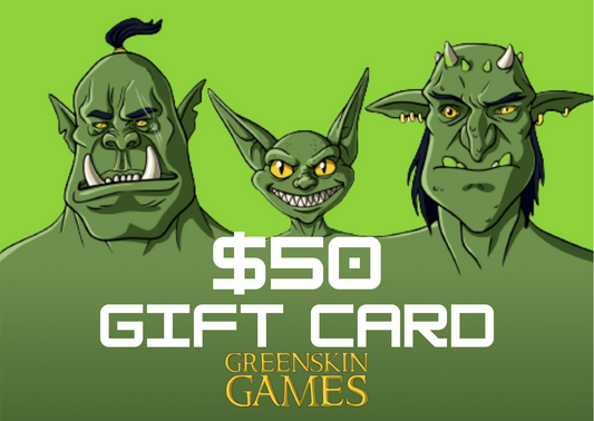 Tarjeta de regalo de juegos Greenskin
