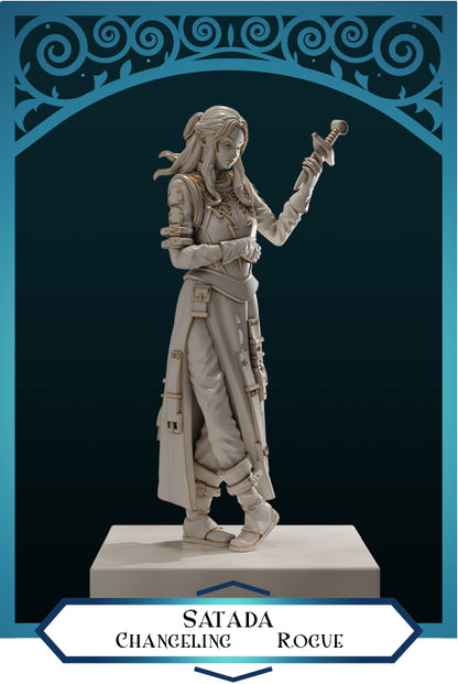 Pícara cambiante femenina Satada