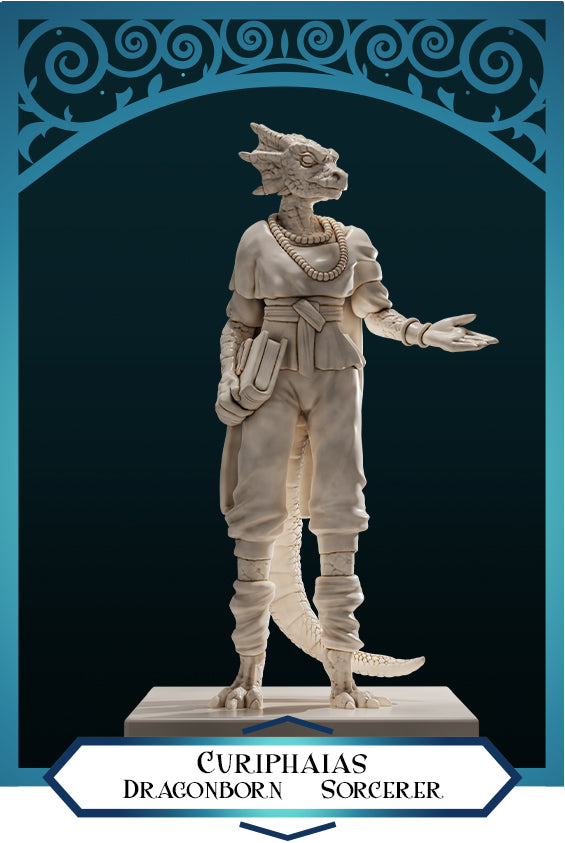 Hechicera nacida de dragón de Curiphaias