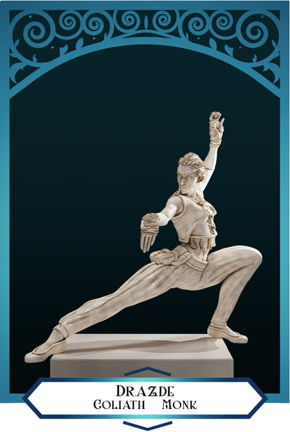 Drazde Female Goliath Monk