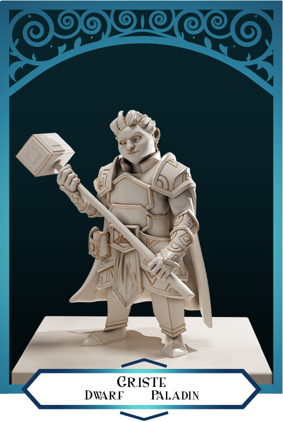 Griste Female Dwarf Paladin