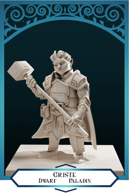 Griste Female Dwarf Paladin