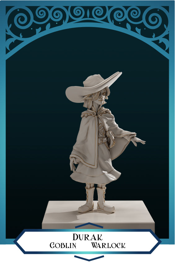 Durak Female Goblin Warlock