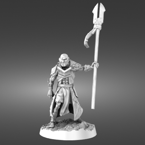 White Hand Half-Orc Hero Pack