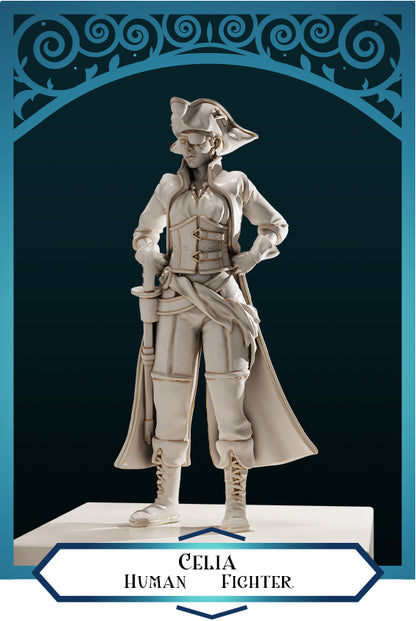 Celia Female Human Fighter