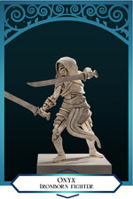 Load image into Gallery viewer, Onyx Female Ironborn Fighter
